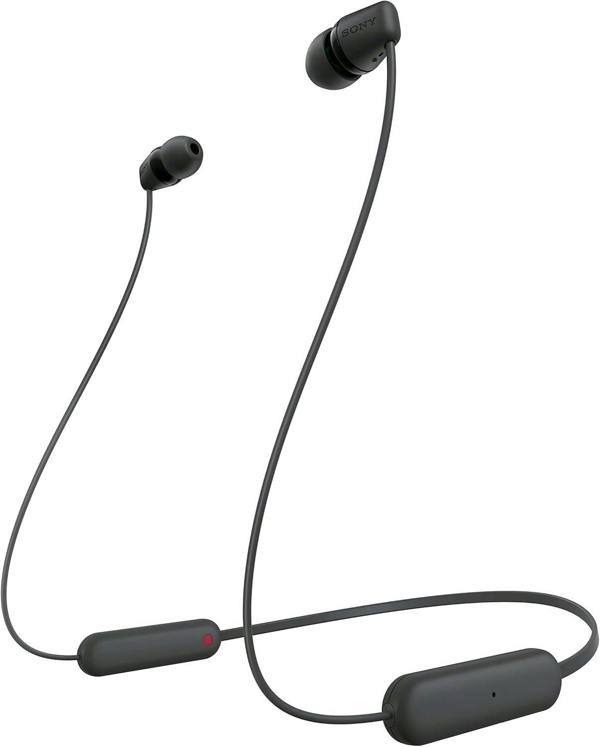 Sony In Ear Wireless Headphones Black - WI-C100/BZ
