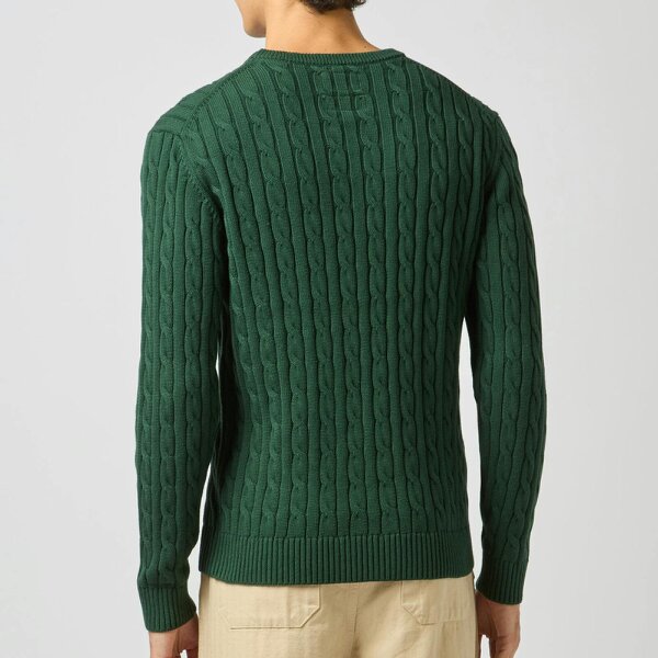 Joules CABLE CREW Sweatshirt   in  Green
