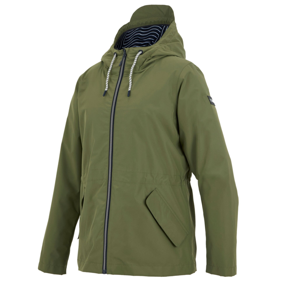 Regatta Womens Bayletta Grid Distress Waterproof Jacket - Four Leaf Clover