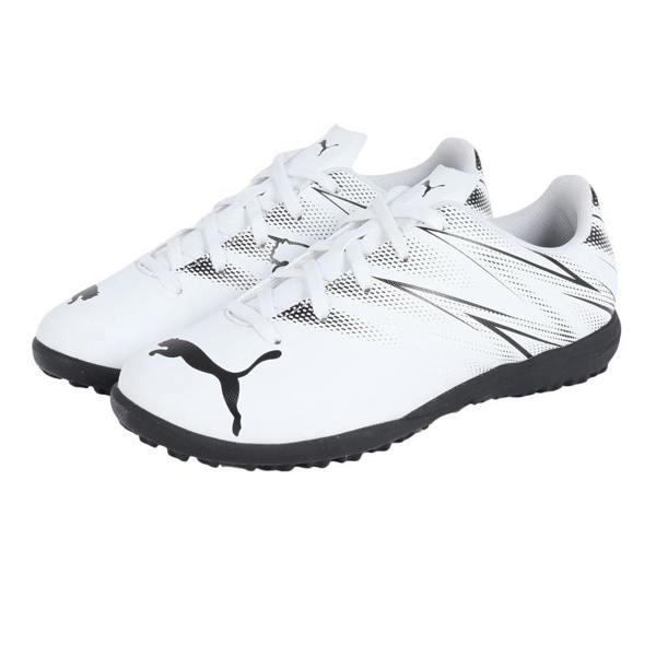 Puma Mens Attacanto Turf Training Football Boots - White/Black - 
