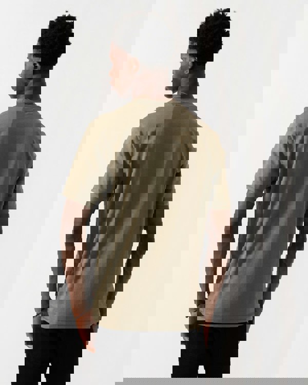 BOSS Orange Te Container Mens Graphic Print T-Shirt - Open Green 342