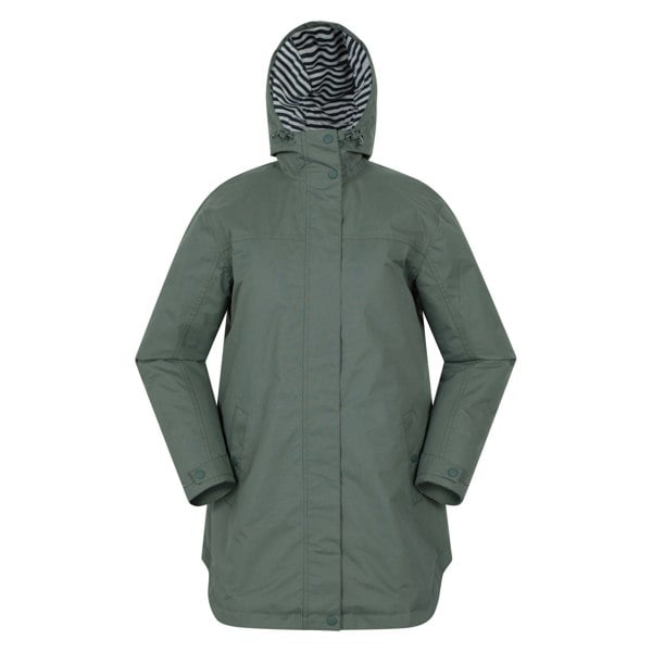 Mountain Warehouse Womens Riviera Padded Waterproof Jacket - Khaki Green