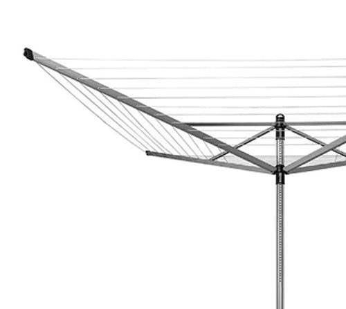 Brabantia Lift-O-Matic 60m Garden Rotary Dryer With Cover - 60 Meter Washing Line