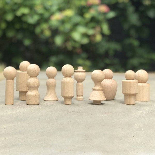 tickit Wooden Community Figures