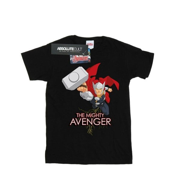 Marvel Boys Thor The Mighty Avenger T-Shirt - Black