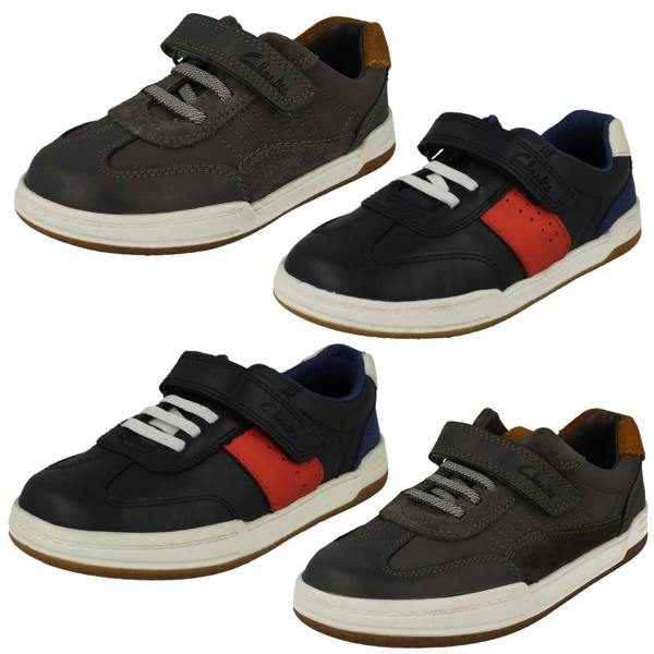 Clarks Boys Clarks Low-Top Sporty Style Trainers - Fawn Family