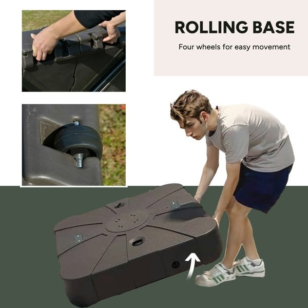 Side Post Umbrella Base