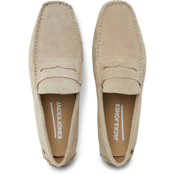 Jack & Jones Jensen Suede Men's Moonbeam Loafers - Beige