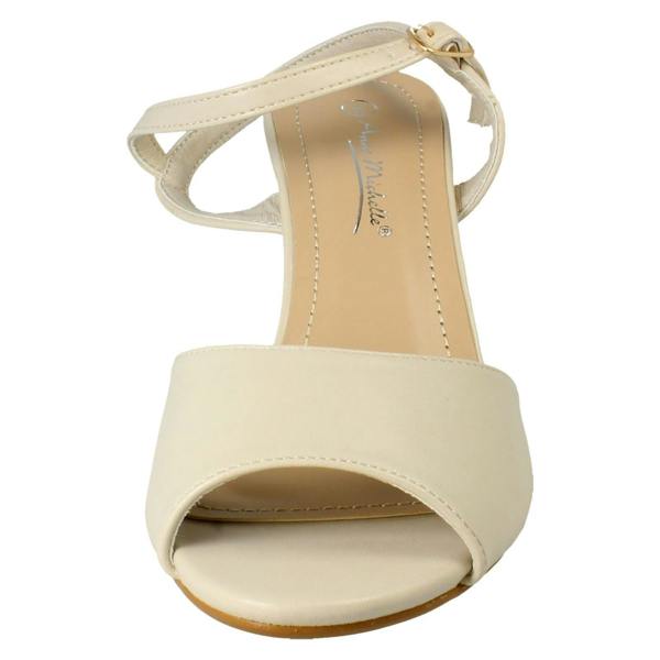 Anne Michelle Ladies Anne Michelle Mid Heel Sandals F10906