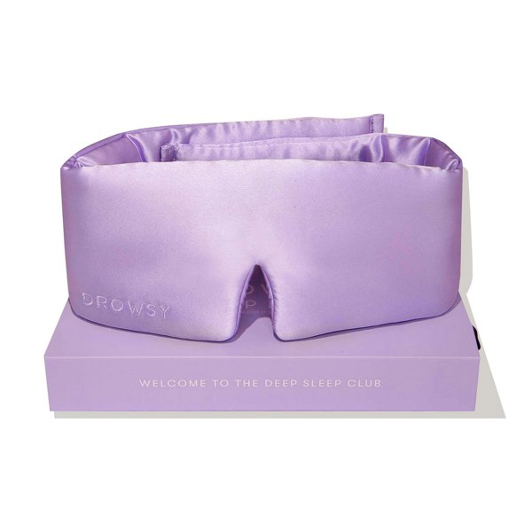 Drowsy Sleep Co Silk Sleep Mask - Lavender Haze