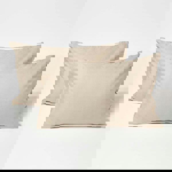 HOMESCAPES Linen Kid’s Pillowcases 60 x 40 cm, Pack of 2