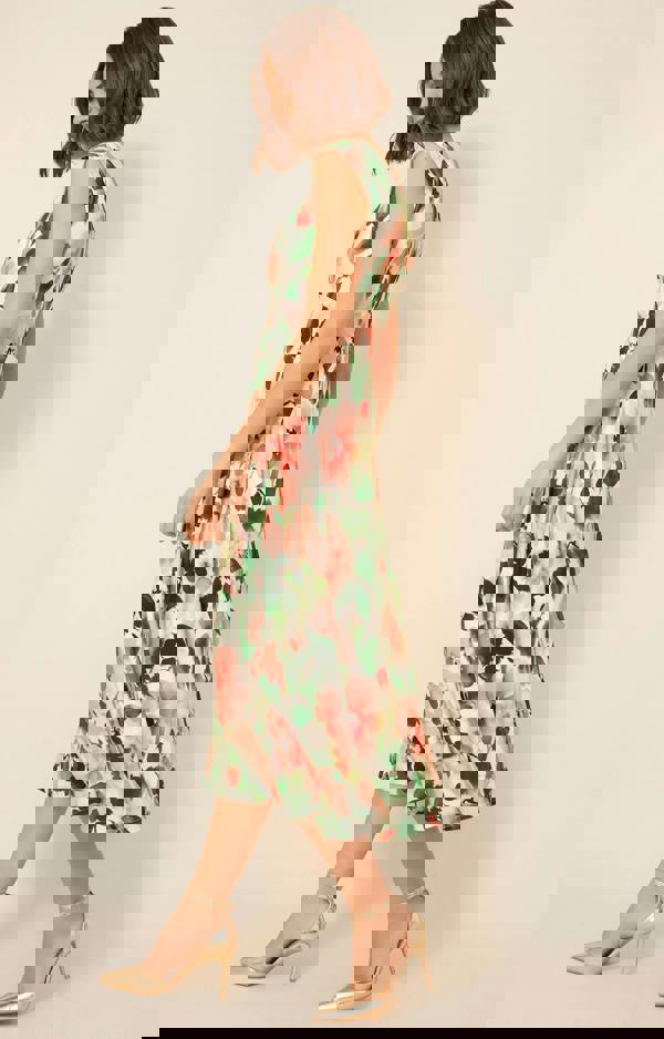 Alie Street London Luna Midi Dress - Peony Pink