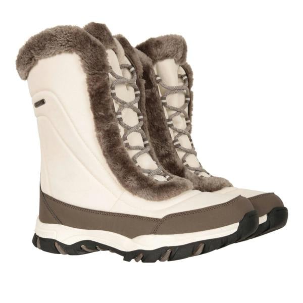 Mountain Warehouse Womens/Ladies Ohio Snow Boots - Beige - 