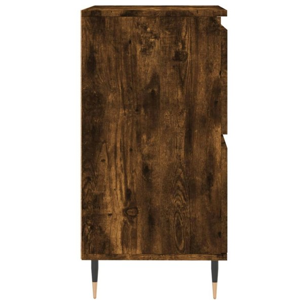 Berkfield Sideboard Smoked Oak 60x35x70 cm Engineered Wood