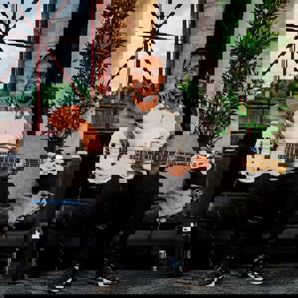 3rd Avenue Rocket Series Electric Bass Guitar Pack Bass Guitars#colour_White