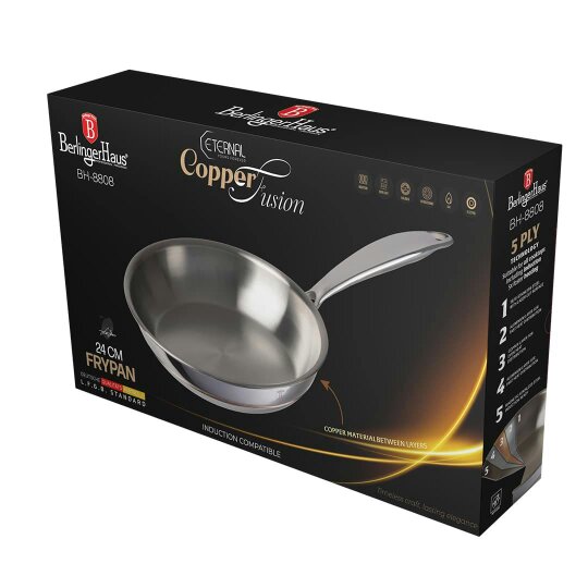 Berlinger Haus Frypan, 24 cm | Copper Touch | Berlinger Haus BH8808