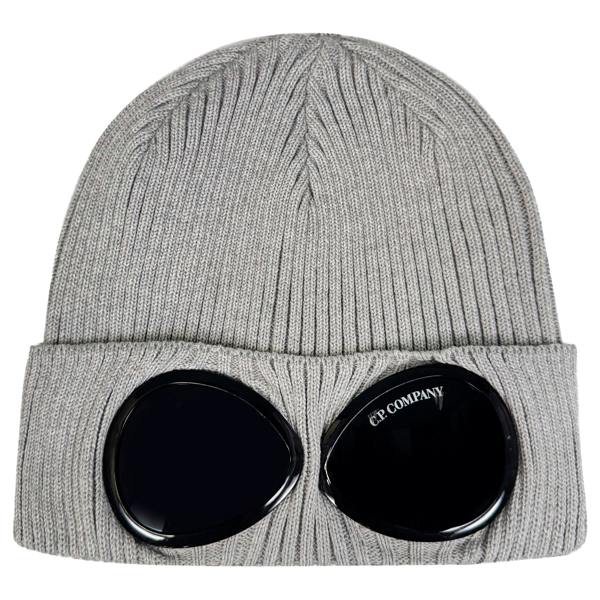 CP Company Goggle Beanie Grey - chancefashionco