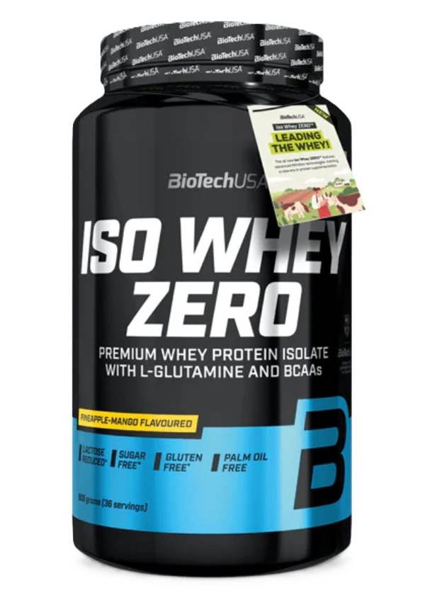 BioTechUSA Iso Whey Zero, Pineapple-Mango - 908g
