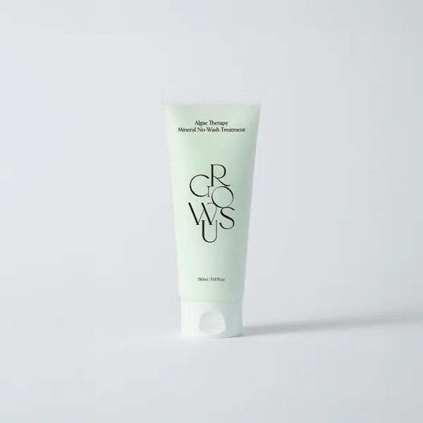 Non-greasy mist texture of GROWUS Algae Therapy Mineral Treatment – Lightweight, mineral-rich leave-in spray for silky hair at Atelier De Glow UK.