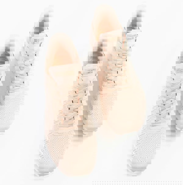 Skechers BOBS SPORT SQUAD Womens Trainers Light Pink