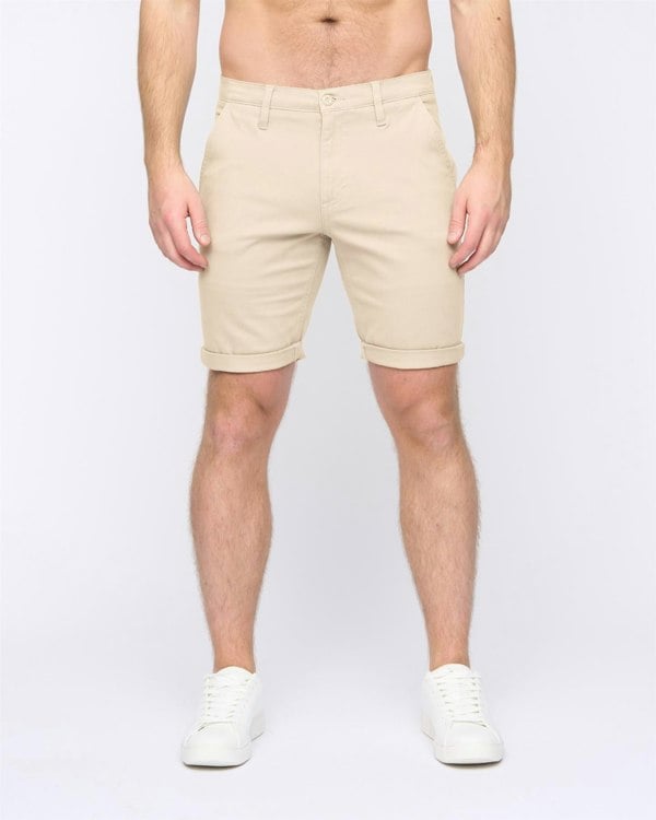 Duck and Cover Moreshore Chino Shorts Stone