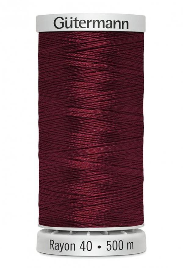 Gutermann No 40 Sulky Rayon Embroidery Thread 500m Rayon Thread Suitable For Embroidery
