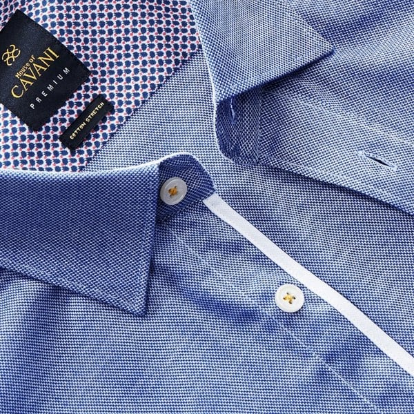 cv-65_shirt_navy_3XL - 17.5" Collar, cv-65_shirt_navy_L - 16" Collar, cv-65_shirt_navy_M - 15.5" Collar, cv-65_shirt_navy_S - 15" Collar, cv-65_shirt_navy_XL - 16.5" Collar, cv-65_shirt_navy_XS - 14.5" Collar, cv-65_shirt_navy_XXL - 17" Collar