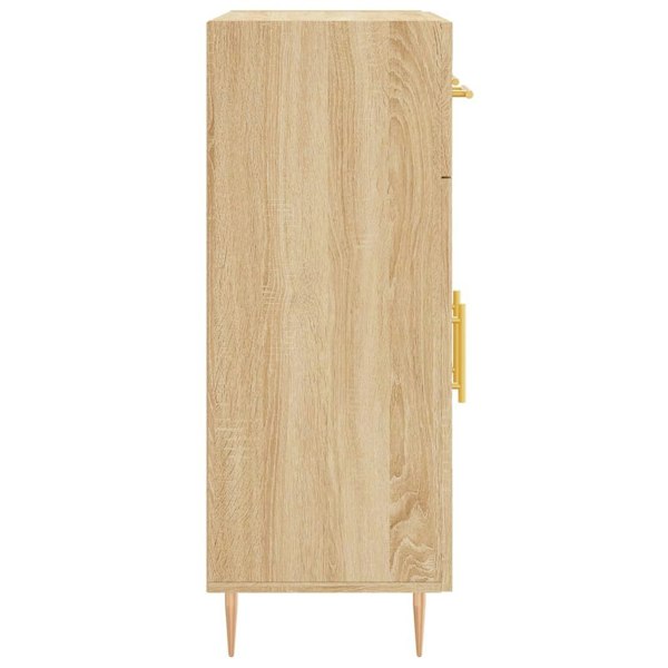Berkfield Sideboard Sonoma Oak 69.5x34x90 cm Engineered Wood