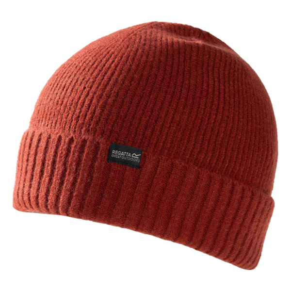 Regatta Womens Basic Ribbed Beanie - Burnt Henna