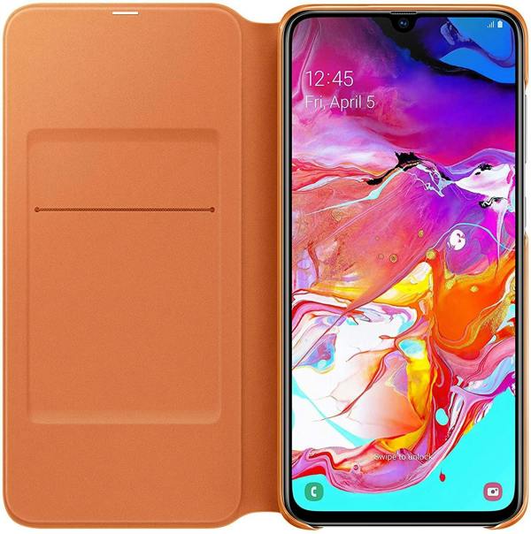 Samsung Genuine Samsung A70 White Wallet Case Flip Cover EF-WA705PWEG