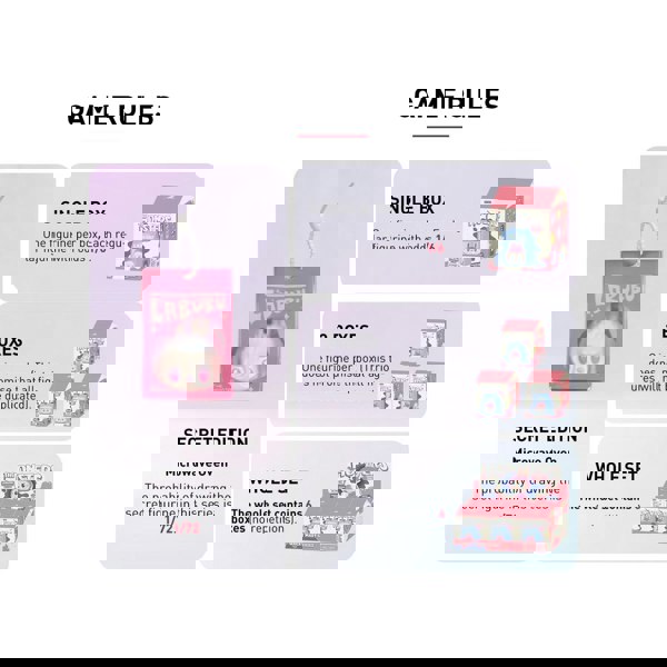 POP MART THE MONSTERS Wacky Mart Squishy Charm Series Blind Box Random Design Action Figures Collectible Toys - 100% Genuine Money Back Guarantee