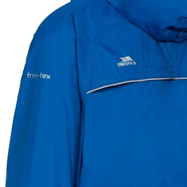 Trespass Qikpac X Unisex Packaway Jacket - Blue - 