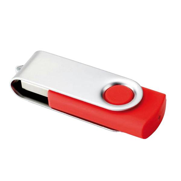 MidOcean Techmate 8GB USB Flash Drive - Red - 
