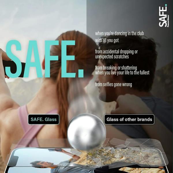 PanzerGlass Panzer Glass Safe Ultra Wide Fit Screen Protector for Samsung Galaxy S22/S23 5G 6.1" - SAFE95097