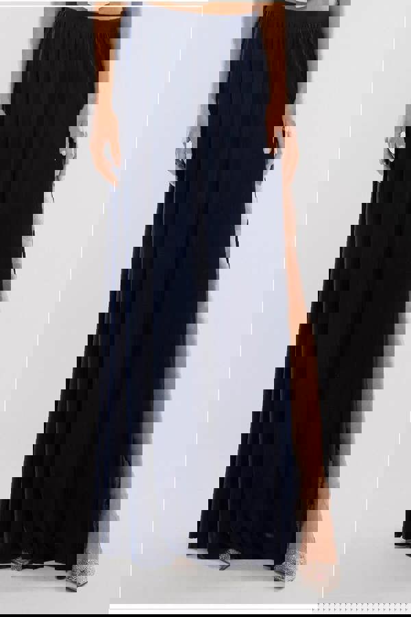 Side Split Soft Touch Maxi Skirt SK41