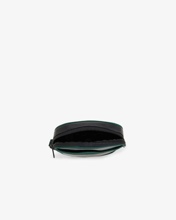 Fred Perry Classic Small Side Bag - Navy/Grassroots 83A | CHO | Designer Mens Bags