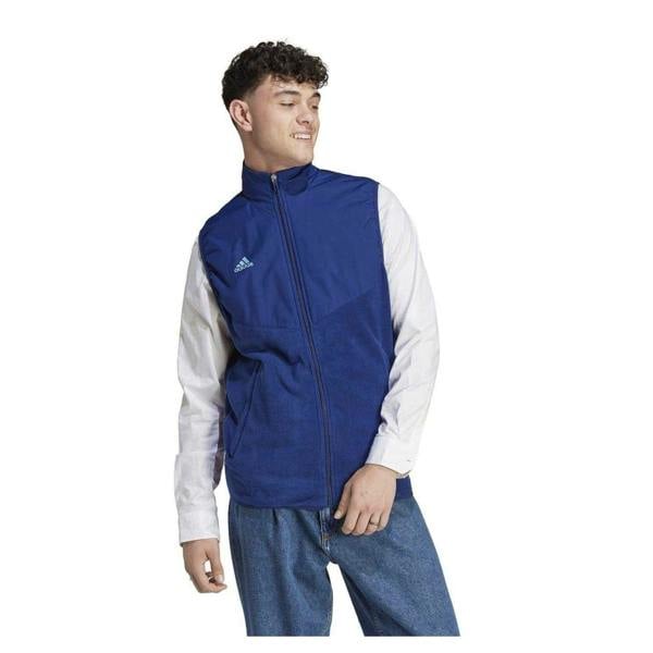 Adidas Mens Tiro Sport Gilet - Blue - 