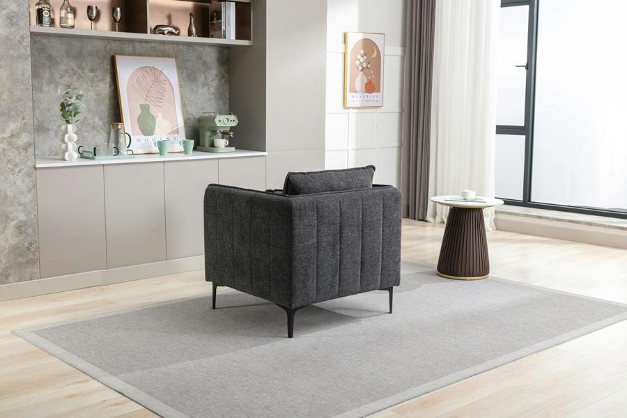 Holbrooks Armchair Dark Grey