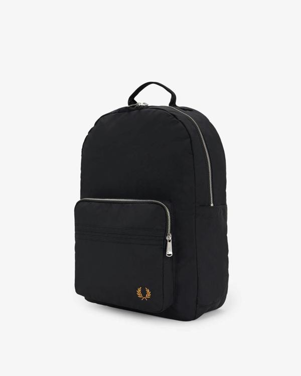 Fred Perry Mens Brentham Backpack - Black 102 | CHO | Designer Mens Backpacks