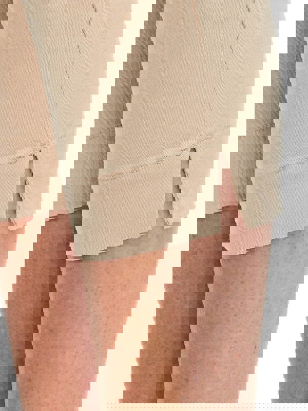 PennyPlain  Stone Twill Cropped Trousers