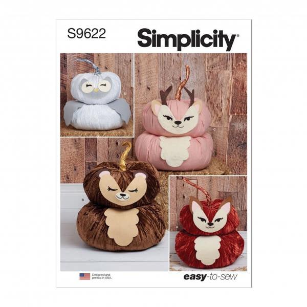 Simplicity Sewing Pattern 9622, Toys OS (One Size Only) - Easy
