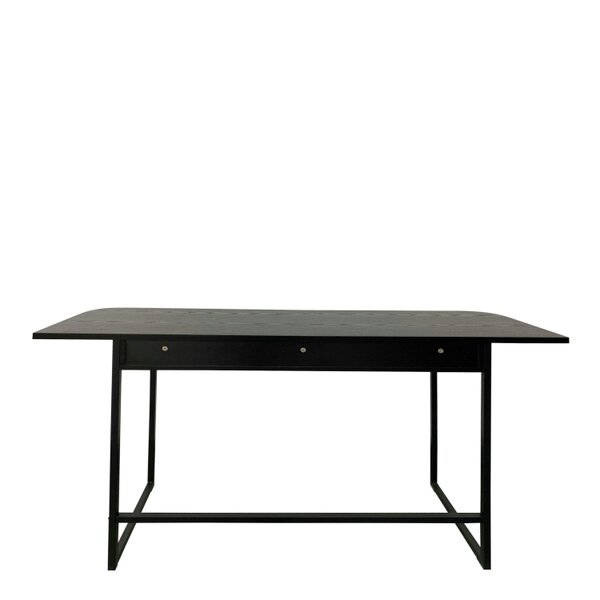 Wyld Haus Cape Town 2 Shelves Black Oak Console Table