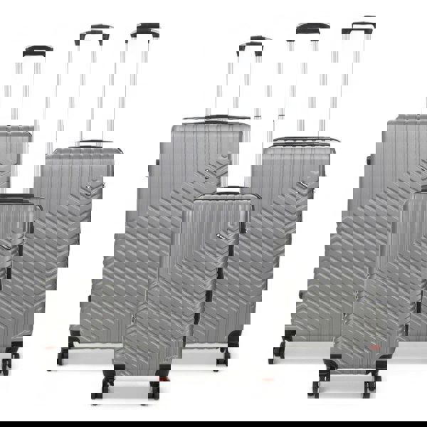 Snowball Hard Shell Luggage Set 8 Spinner Wheels ABS Suitcase