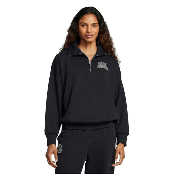 Under Armour Womens/Ladies Icon Sweatshirt - Black - 