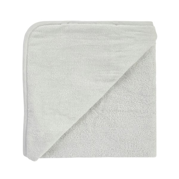 Kinder Valley Hooded Towel and 2 Pack Wash Mitts Grey