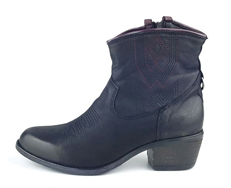 Wrangler Carson Tex Cowboy Western Leather Zip Ankle Chelsea Boots