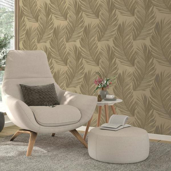 Erismann Trace Feather Wallpaper