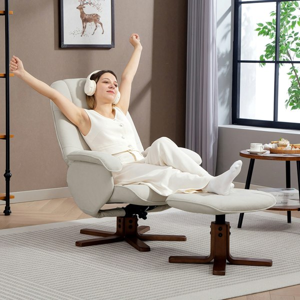 Recliner with Ottoman