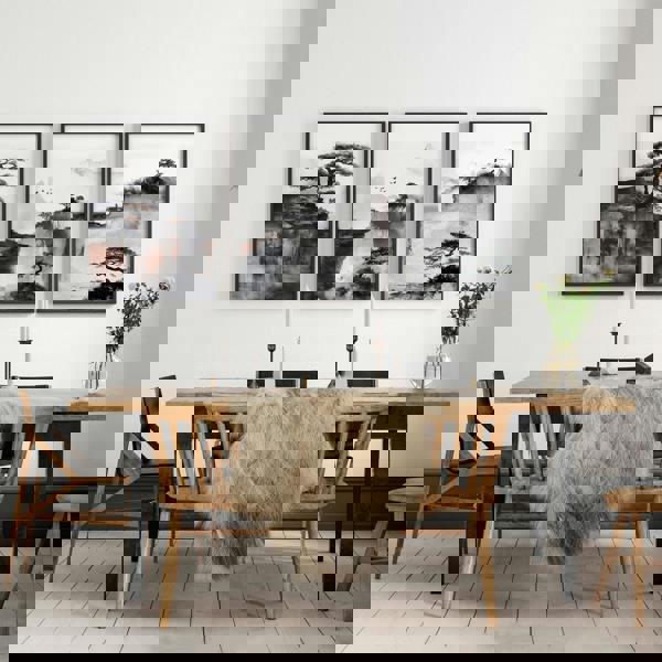 Living Room Wall Decoration | Set of 3 Asian Inspired Wall art Prints