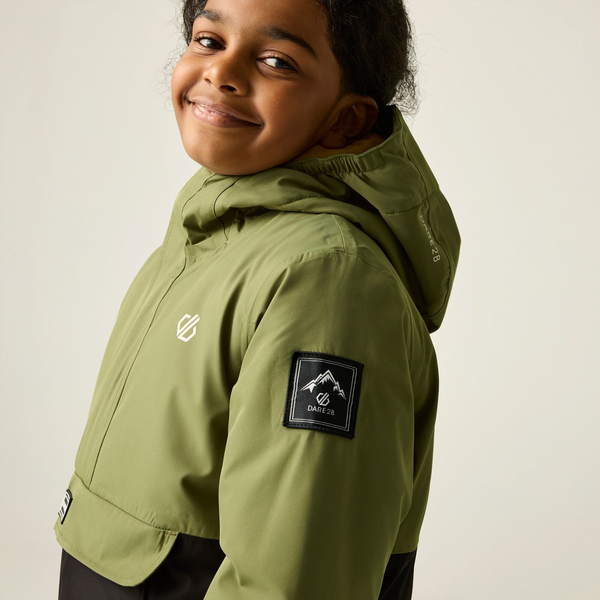 Dare 2B Childrens/Kids Freehand II Ski Jacket - Olive Green